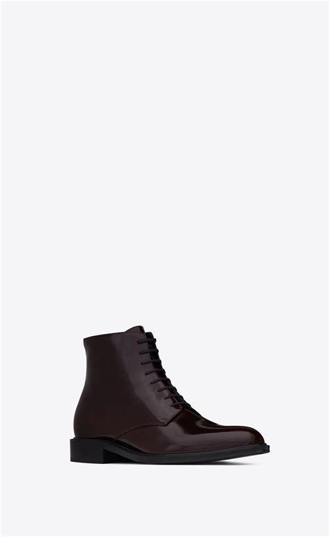 ysl army boots|YSL boots for men.